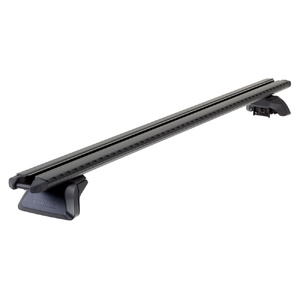 Yakima Black 2 Bar TrimHD Thru Bar Flush Rail Mount Crossbar Kit for Kia Sorento 5dr SUV (2015 - 07/2020)