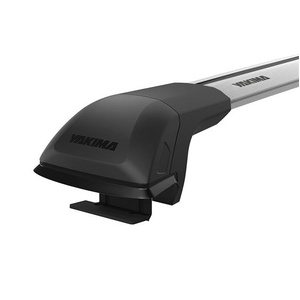 Yakima Silver 2 Bar JetStream Flush Bar Rail Mount Crossbar Kit for Toyota Rav4 5dr SUV (2006 - 2012)