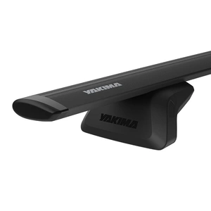 Yakima Black 2 Bar JetStream Thru Bar Flush Rail Mount Crossbar Kit for MG QS 5dr SUV (2025 - On)