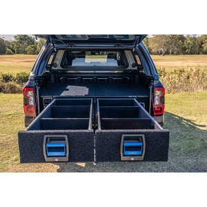 MSA 4x4 Complete Dual Drawer Kit to suit Ford Ranger Next Gen 07/2022 - Onwards