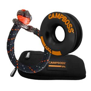 Campboss 4x4 Boss Recovery Ring (Black)