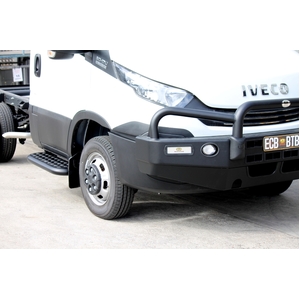 ECB Textura Black Side Step to suit Iveco Daily 50C/45C E6 01/21 - Onwards