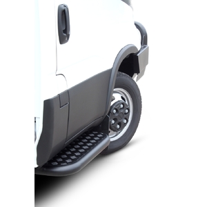 ECB Silver Hammertone Side Step to suit Iveco Daily 70C E6 01/21 - Onwards