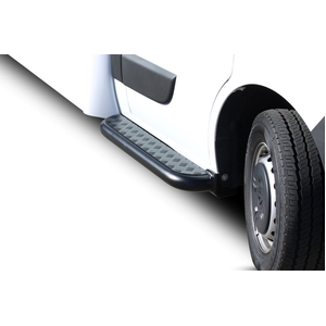ECB Silver Hammertone Side Step to suit Renault Master 10/19 - Onwards