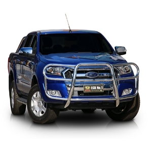ECB Textura Black Roo Bar to suit Ford Ranger PX MKII 4WD Highrise 07/15 - 08/18