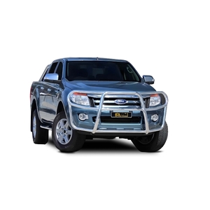 ECB Black Ripple Roo Bar to suit Ford Ranger PX 4WD Highrise 10/11 - 06/15
