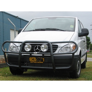 ECB Black Ripple Roo Bar to suit Mercedes-Benz Vito 04/04 - 01/10