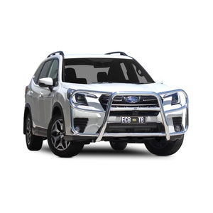 ECB Black Ripple Roo Bar to suit Subaru Forester Inc Hybrid 07/18 - 07/21