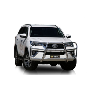 ECB Textura Black Roo Bar to suit Toyota Fortuner 12/15 - 05/19