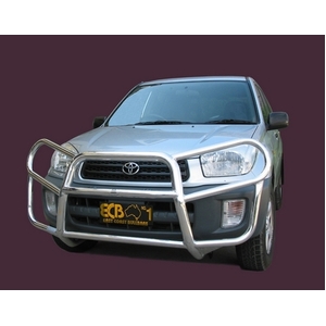 ECB Silver Hammertone Roo Bar to suit Toyota Rav4 09/03 - 12/05