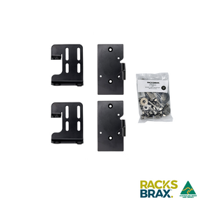 RacksBrax XD Side Twist Short Foot Bracket (Double) 