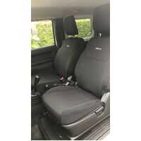 Wetseat Seat Cover Bundle with Black Stitching to suit Suzuki Jimny GJ 12/2018 - Onwards Dual Cab