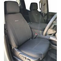 Wetseat Seat Cover Bundle with Charcoal Stitching to suit Chevrolet Silverado T1 1500 & 2500 10/2020 - Onwards (LTZ)