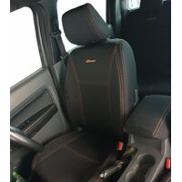 Wetseat Seat Cover Bundle with Orange Stitching to suit Ford Ranger PX 07/2015 - 11/2020 Dual Cab