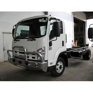 ECB Textura Black Deluxe 3 BullBar to suit Isuzu FRR500 (FH) 2008 - Onwards