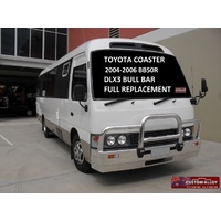 ECB Black Ripple Deluxe 3 BullBar to suit Toyota Coaster 1996 - 2006