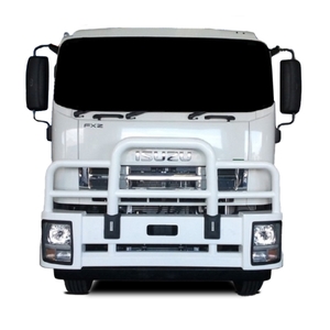 ECB Silver Hammertone Deluxe 4 BullBar to suit Isuzu FX-Y (FH) 2013 - Onwards