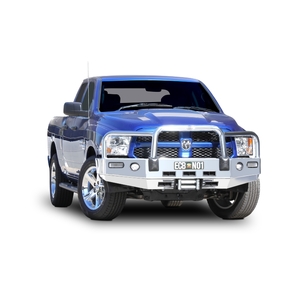 ECB Polished Winch BullBar with Bumper Lights to suit Dodge Ram 1500 DS Express 07/18 - Onwards
