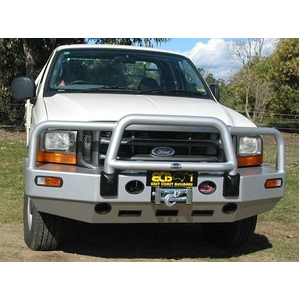 ECB Black Ripple Winch BullBar to suit Ford F250 Super Duty 06/01 - 06/14
