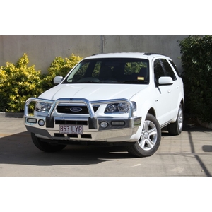 ECB Black Ripple BullBar with Bumper Lights to suit Ford Territory SY MKII 05/09 - 04/11