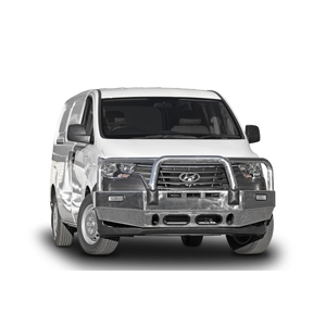 ECB Silver Hammertone BullBar to suit Hyundai Iload 03/18 - 09/21