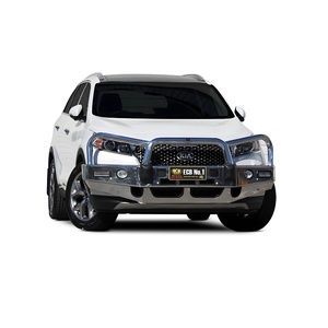 ECB Black Ripple BullBar with Bumper Lights to suit Kia Sorento 04/15 - 09/17