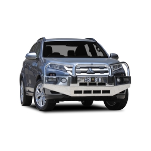 ECB Polished BullBar to suit Mitsubishi ASX 2.0L Petrol 09/19 - 10/22