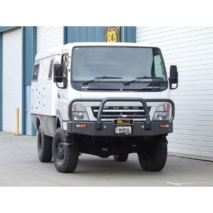 ECB Polished Winch BullBar to suit Fuso Canter 4X4 02/05 - 04/12
