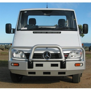 ECB Silver Hammertone BullBar to suit Mercedes-Benz Sprinter 08/00 - 09/06