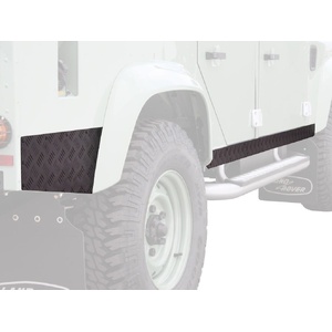 Land Rover Defender 110 (1983-2016) Sill Protector / Black by Front Runner - BPLD003