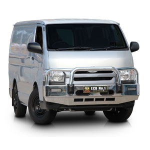 ECB Textura Black BullBar to suit Toyota HiAce MWB 02/14 - 05/19
