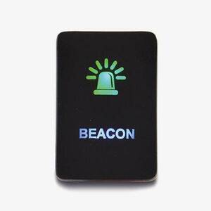 Lightforce Vertical Switch with Beacon Icon suitable for Hilux (Green LED)
