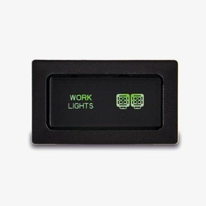 Lightforce Work Light Switch for Toyota Landcruiser 70 Series 1985 - 2018 (Steel Dash)
