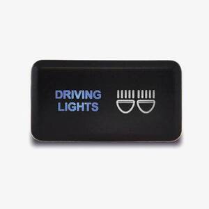 Lightforce Horizontal Switch with Driving Light Icon suitable for Toyota (Blue LED)