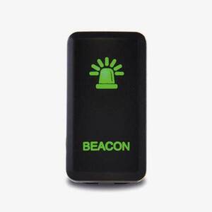 Lightforce Vertical Switch with Beacon Icon suitable for Toyota (Green LED)