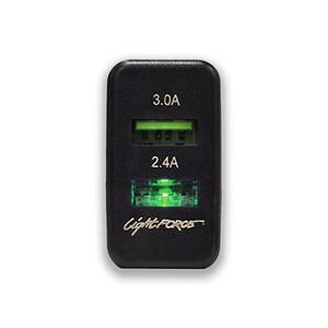 Lightforce Dual USB for Toyota Landcruiser 100 Series 1998 - 2007