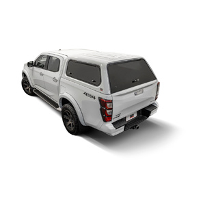 EGR Core Canopy with Lift Up Windows to suit Nissan Navara NP300 2015 - 2020 (Brilliant Silver)