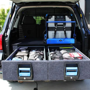 MSA 4x4 Complete Dual Drawer Kit to suit Toyota Land Cruiser 200 Series 2007 - 2021