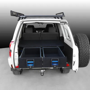 MSA 4x4 Complete Dual Drawer Kit to suit Nissan Patrol GU 1997 - 2016