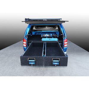 MSA 4x4 Complete Dual Drawer Kit to suit Mitsubishi Triton MQ 2015 - 2018