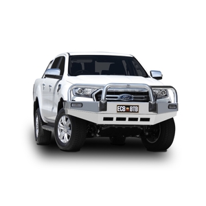 ECB Black Ripple BullBar to suit Ford Ranger PX MKIII 2WD Highrise 09/18 - 04/22