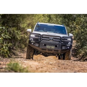 ECB Polished Three Hoop Winch Bar to suit Toyota LandCruiser 300 Series 07/21 - Onwards