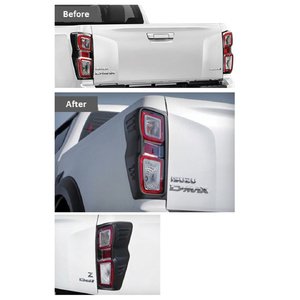 Maxliner MaxPro Tail Lamp Surround to suit Isuzu D-Max Dual Cab 2020 - Onwards (Matte Black)