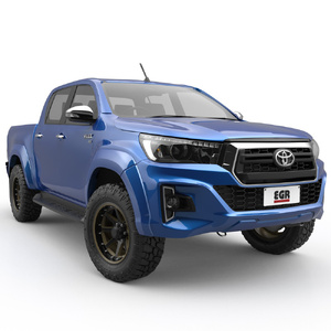 EGR Fender Flares Full Set to suit Toyota Hilux N80 2020 - 2023 Wide Body (Silver Sky Smooth)