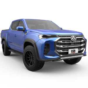 EGR Fender Flares Full Set to suit LDV T60 2021 - Onwards (Ultra Matte Black Unpainted Smooth)