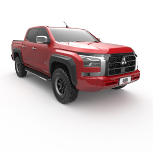 EGR Fender Flares Full Set to suit Mitsubishi Triton MV 2024 - Onwards (Impulse Blue Smooth)