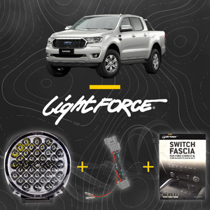 Lightforce - Genesis LED Driving Light Kit to suit Ford Ranger PX 2015 - 2021