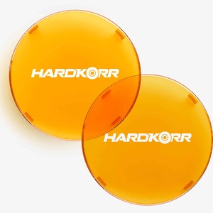 HARDKORR 7" ORANGE LIGHT COVER (PAIR)