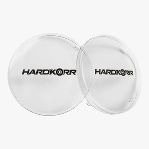 HARDKORR 9" CLEAR LIGHT COVER (PAIR)