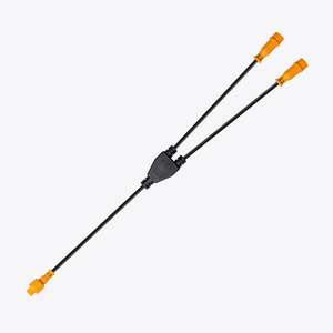 HARDKORR 2-WAY SPLITTER CABLE (Orange 4-pin Plugs)